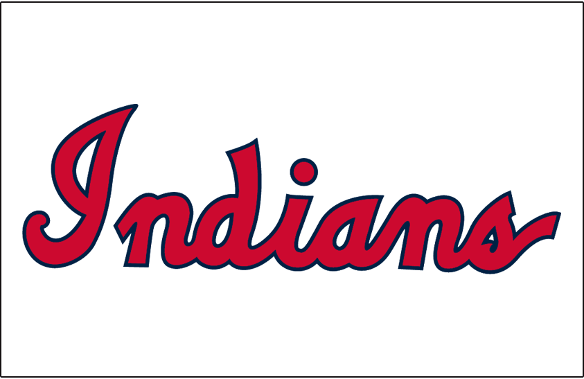 Cleveland Indians 1951-1957 Jersey Logo iron on transfers for fabric version 2